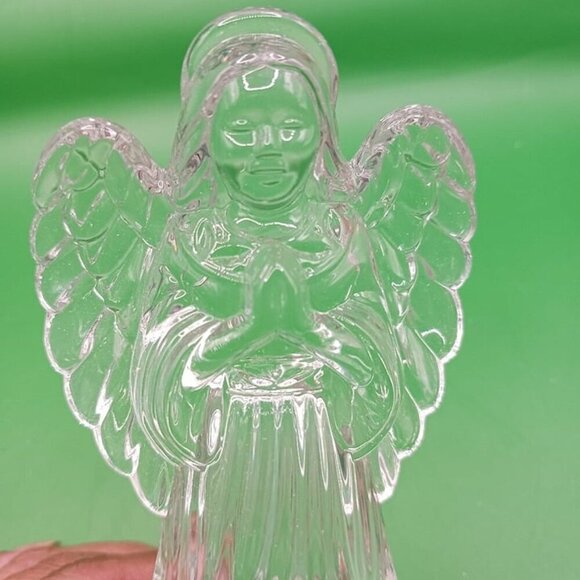 Princess Heritage Handblown Crystal Angel Figurine, Princess  Princess house lead crystal standing angel figurine